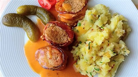 Vizualizácia postupu krútenia panenky v alobale a slanine