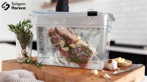 Obrázok: Schéma sous-vide varenia s vákuovým balením a vodným kúpeľom