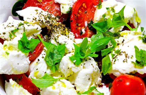 Caprese šalát s mozzarellou