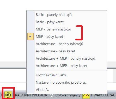 Optimálne nastavenie formy a pracovného priestoru