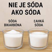 Infografika: Rozdiely medzi kypriacim práškom a sódou bikarbónou