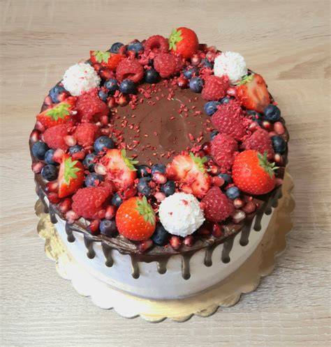Elegantná ovocná torta - foto: Slovakbaker