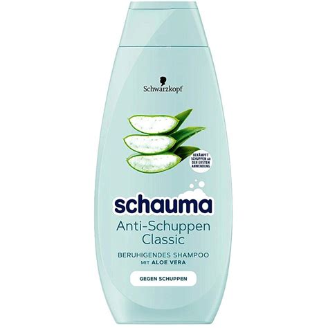 Fľaša šampónu Schauma s olivovým olejom a aloe vera