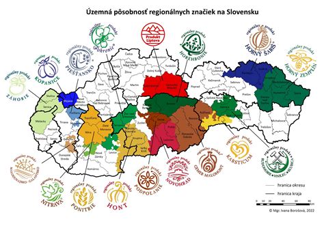 Mapa regionálnych variánt špenátového prívaroku na Slovensku