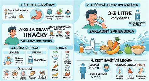Infografika: Ako funguje rehydratačný roztok pri hnačke