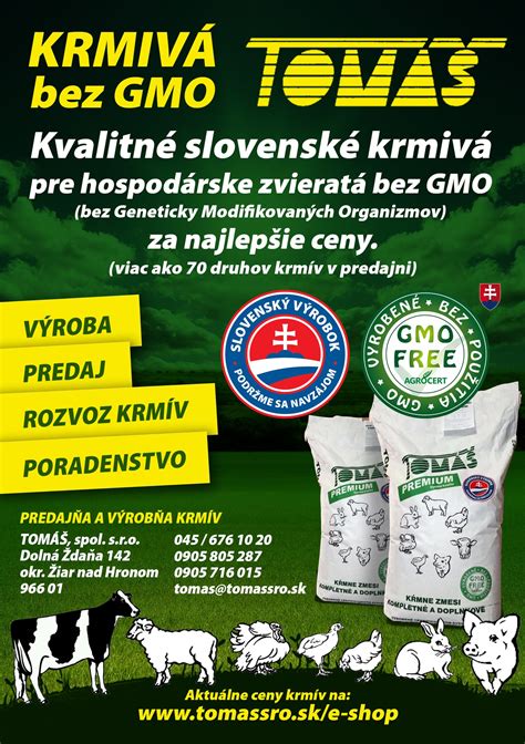 Zloženie krmiva pre brojlery