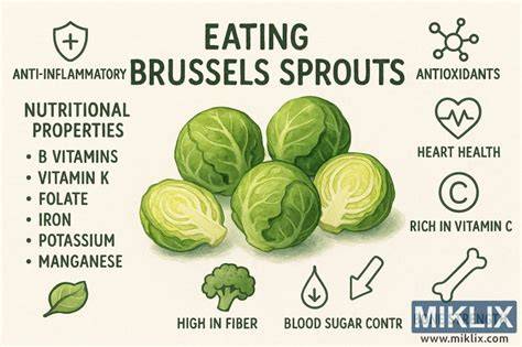 Infografika: nutričné hodnoty ružičkového kelu a lososa