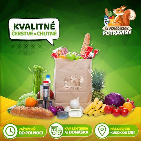 Infografika: Potrava veveričiek a odporúčané potraviny