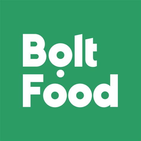 Logo Bolt Food a služobný banner pre vodičov