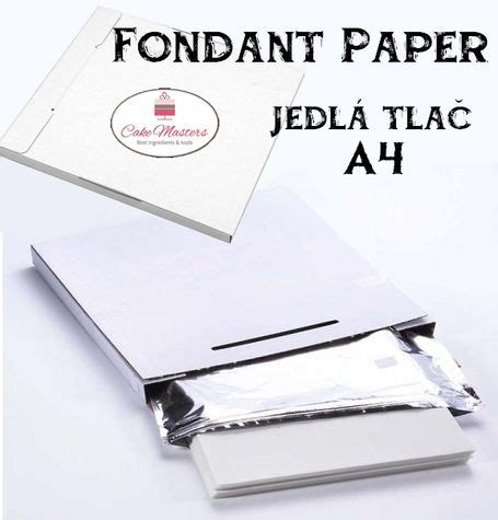 Obrázky a formáty jedlých papierov: fondánový papier vs. oblátka