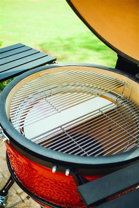 Kamado gril - keramické telo a pivný oheň pre stabilnú teplotu