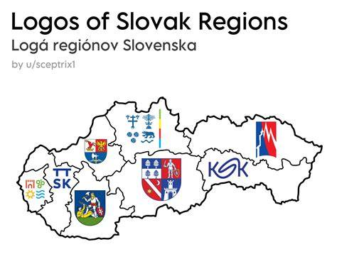 Ilustračná mapa regiónov s významnými slovenskými dodávateľmi po regiónoch