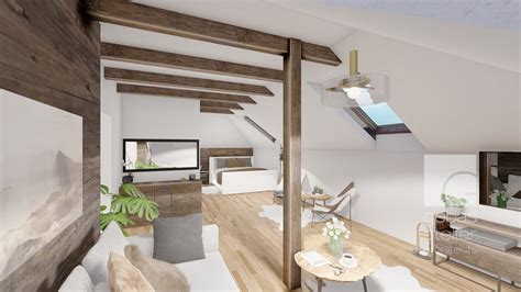 Interiér útulného apartmánu vo Vannes