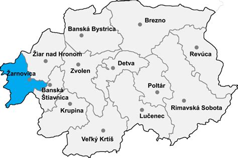 Mapa prevádzok: Levice, Nová Baňa, Žarnovica