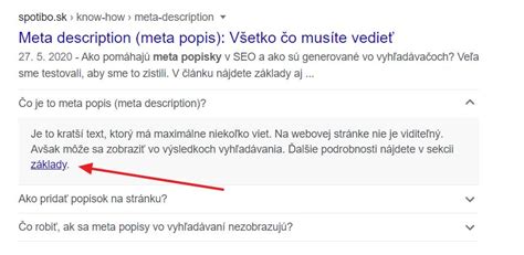 FAQ panel so základnými otázkami a odpoveďami