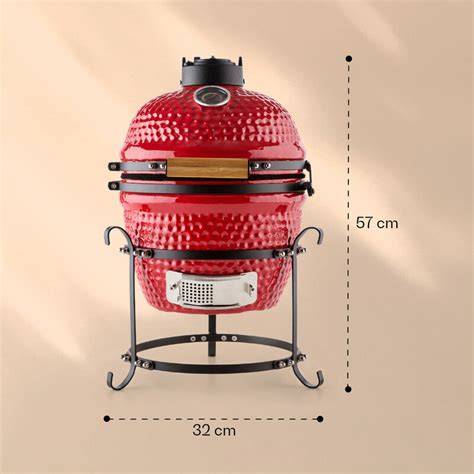 Keramický povrch a konštrukcia Kamado