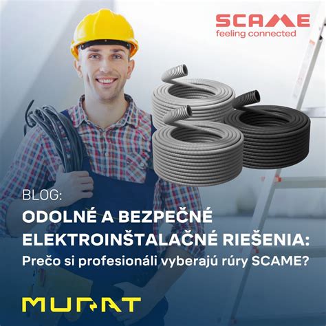 Detaily elektroinštalačnej rúry Scame ICE 16