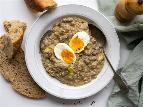 Infografika: hustý šošovicový prívarok - postup a tipy