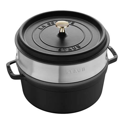 Obrázok: Staub Cocotte s parnou vložkou