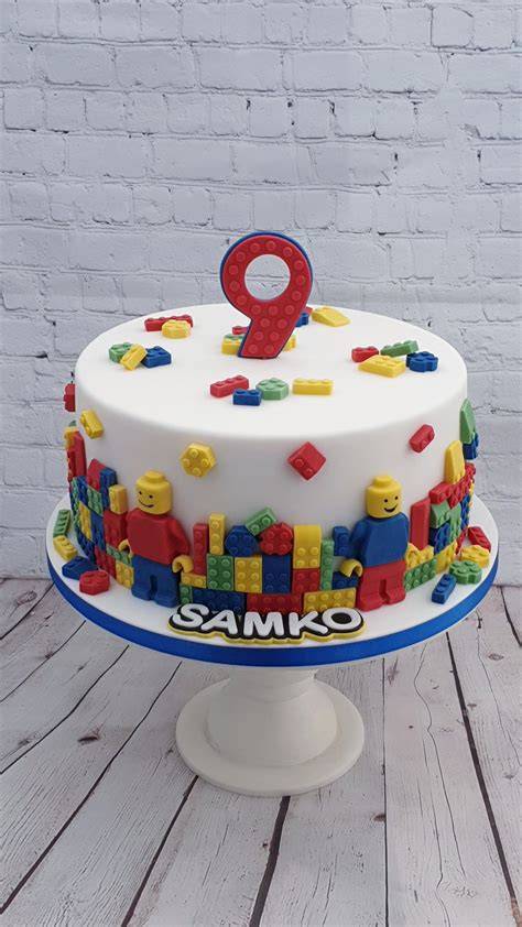 LEGO® torta nápady a minifigúrky na výslužky