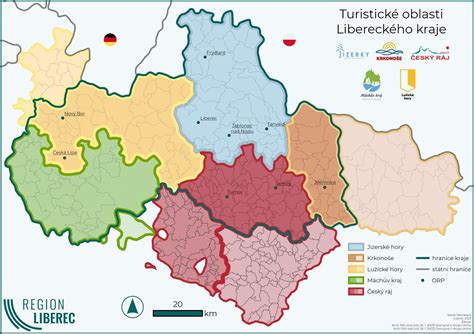 Mapa turistických trás v Írsku