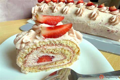Obrázok: jahodová plnka s mascarpone