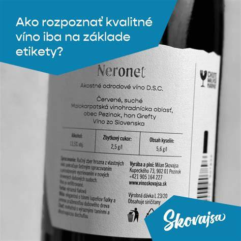 Infografika: Ako čítať etiketu a výber vína podľa mäsa