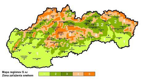 Mapa oblastí vhodných pre pestovanie sóje na Slovensku