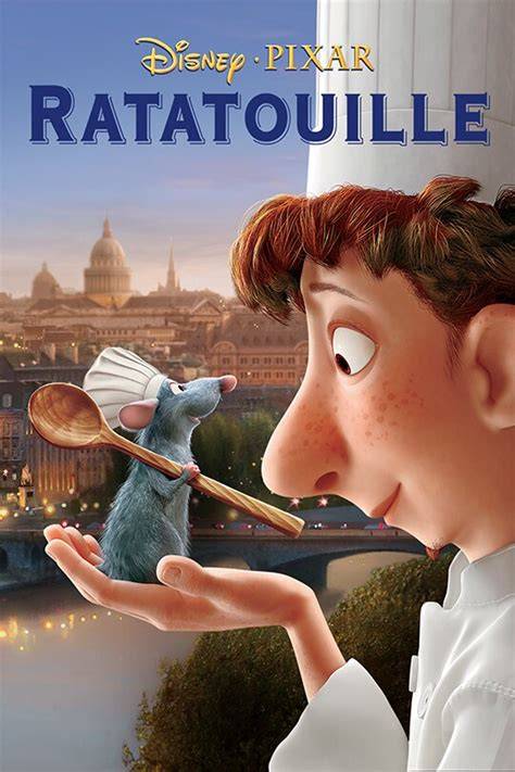 Ratatouille - zobrazenie Paríža a kuchyne