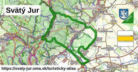 Infografika: mapa polohy Svätý Jur a okolie