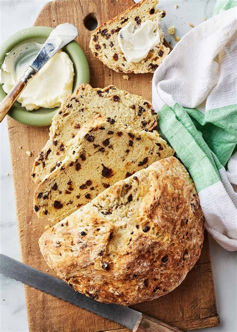 Soda bread - ilustrácia postupu