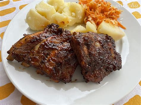 Bravčové rebierka s prílohami