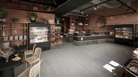 Interiér bistro Mint a remeselná pekáreň