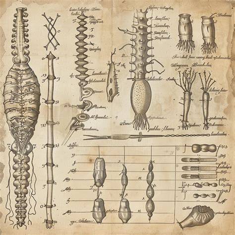 Illustration showing types of ošatky and their cross-sections