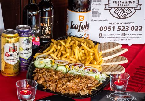 Ilustrácia rôznych druhov kebab