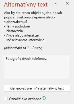 Grafika: príklad správneho členenia a formátovania textu pre tlač