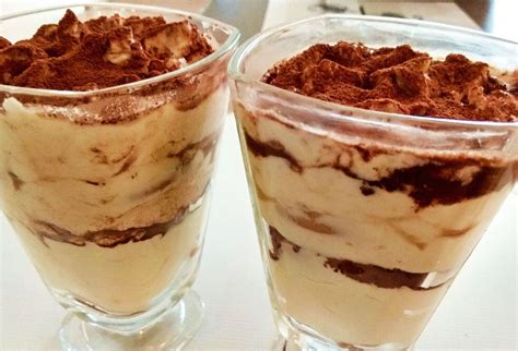 Tiramisu v pohári