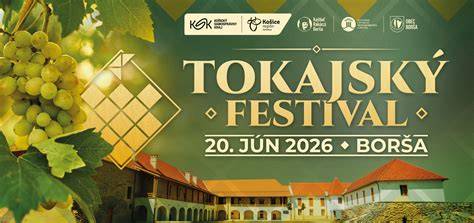 Tokajský festival v Borši - logo a scénické fotografie