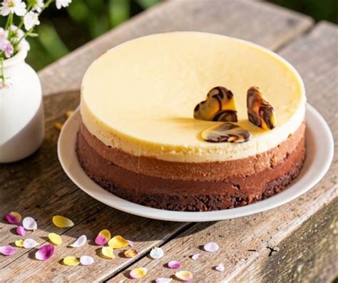 Diagram procesu prípravy nepečeného cheesecake bez pečenia