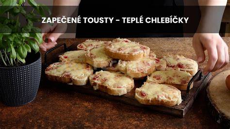 Infografika: Základný prehľad receptu na zapečené syrové chlebíčky a tipy na ozdobenie