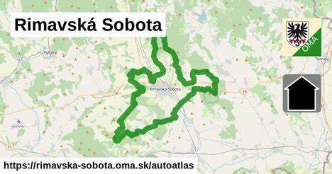 Ilustračná mapa regiónu Rimavská Sobota s miestami nákupu a predaja uhoriek nakladačiek