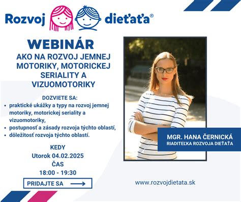 Infografika: Metódy rozvoja jemnej motoriky a vizuomotoriky