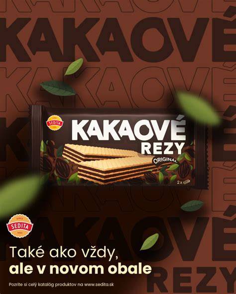 Schéma vývoja obalov Kakaových rezov a rozšírenie príchutí