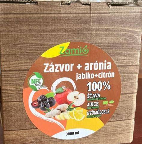 Príklady náplní: arónia, brusnica, zázvor