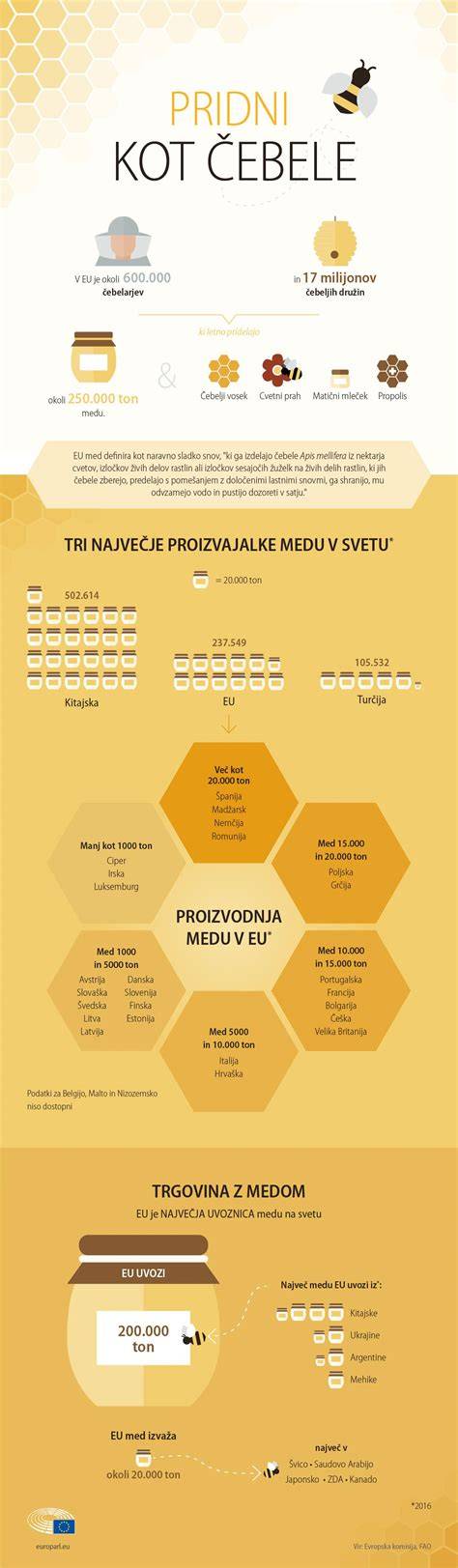 Infografika o výhodách medu a jeho využití v kuchyni