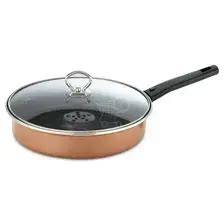 Oblý panvica Dry Cooker CopperLUX - vizuálny obraz technologického povrchu