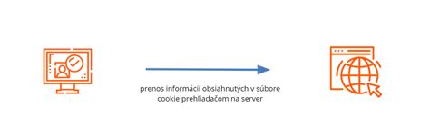Schéma fungovania súborov cookie v prehliadači