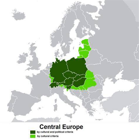 Mapa rozmiestenia historických hrnčiarskych dielní a kachliarskych centier v strednej Európe