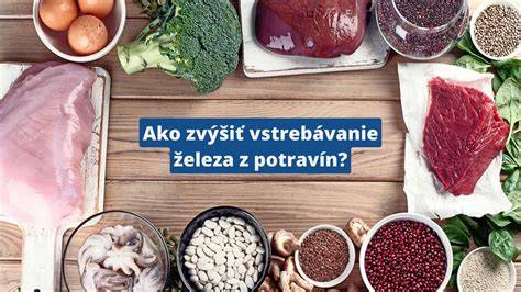 Infografika: Vstrebávanie železa z rôznych zdrojov