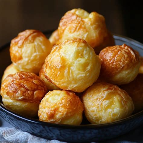 Syrové bochníčky Gougères
